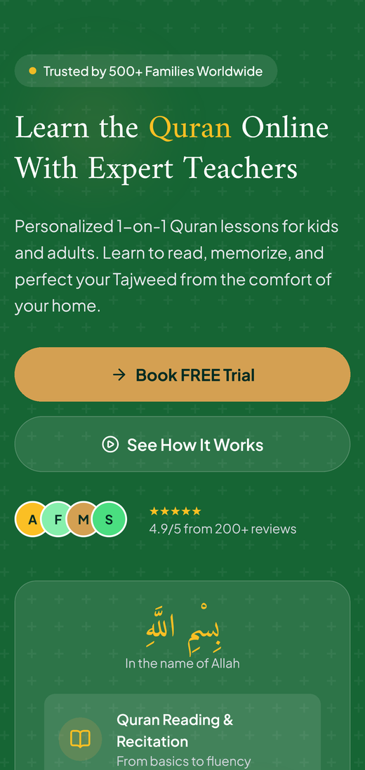 The Alizz site on a phone-sized viewport: hero with Book Free Trial and See How It Works buttons